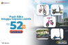 Cari Sepeda Lipat hingga Listrik? Beli di AladinMall Aja, Ada Diskon s.d 52 persen + Gratis Ongkir!