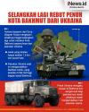 Infografis Rusia Tinggal Selangkah Lagi Rebut Penuh Kota Bakhmut?