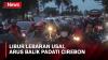 Arus Balik Lebaran, Ribuan Pemudik Motor Padati Jalur Arteri Pantura Cirebon