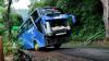 Bus Bawa Wisatawan asal Samarinda Kaltim Terperosok di Lembang KBB