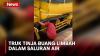 Warga Pergoki Truk Tinja Buang Limbah dalam Saluran Air di Tanjung Duren