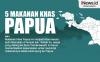 Infografis 5 Makanan Khas Papua, Nomor 3 Sangat Ekstrem