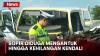 Laka Maut Tol Cipali, Truk Tabrak Pembatas Jalan dan Sopir Terlempar dari Kabin