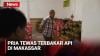 Pria Tewas Terbakar saat Merokok di Dekat Tabung Gas Bocor