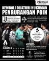 Infografis Juventus Kembali Dijatuhi Hukuman Pengurangan Poin