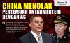 Infografis China Menolak Pertemuan Antarmenteri dengan AS