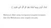 Surat Al Mulk Ayat 1-30 dalam Teks Latin Saja dan Artinya
