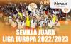 Infografis Sevilla Juara Liga Europa 2022/2023 usai Kalahkan AS Roma