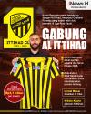 Infografis Karim Benzema Resmi Gabung Al Ittihad