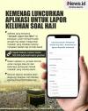 Infografis Aplikasi untuk Lapor Keluhan soal Haji