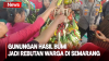 Warga di Semarang Berebut Gunungan Hasil Bumi, Diyakini Bawa Berkah