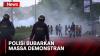 Penyusup Blokir Jalan saat Demo di Universitas Halu Oleo, Polisi Bubarkan Massa