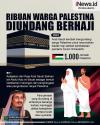 Infografis Arab Saudi Undang 1.000 Warga Palestina Berhaji