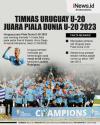 Infografis Uruguay Juara Piala Dunia U-20 2023 usai Kalahkan Italia