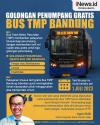 Infografis Golongan Penumpang Gratis Bus TMP Bandung