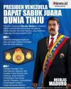 Infografis Presiden Venezuela Dapat Sabuk Juara Dunia Tinju