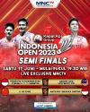 Ginting dan Pram/Yere Unjuk Gigi di Semifinal Indonesia Open 2023 Hari Ini, Live MNCTV