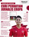Infografis Marselino Ferdinan Curi Perhatian Jurnalis Eropa