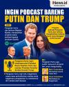 Infografis Pangeran Harry Ingin Podcast Bareng Putin dan Trump