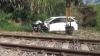 Kecelakaan di Banyuwangi, Mobil Ditumpangi Pasutri Ringsek Dihantam Kereta
