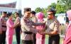 Kapolda Babel Pimpin Upacara Korps Raport, 355 Personel Naik Pangkat per 1 Juli 2023