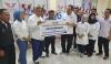 Bacaleg DPR RI Partai Perindo Syafril Nasution Serahkan 2 Gerobak untuk UMKM