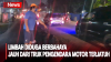 Limbah Diduga Beracun Jatuh dari Truk dan Sempat Berserakan di Jalan Bogor, Pemotor Terjatuh