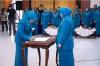 Gusti Elvira Riana Dewi Sari Resmi Dilantik Jadi Pj Ketua TP-PKK HSU