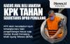 Infografis KPK Tahan Sekretaris DPRD Pemalang Sodik Ismanto