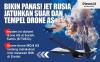 Infografis Jet Tempur Rusia Jatuhkan Suar dan Tempel Drone AS di Suriah