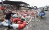 Pemandangan Jalanan Kota Depok Dipenuhi Tumpukan Sampah Meluber - Bagian 2