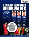 Infografis 3 Pemain Indonesia Dihukum AFC usai Ribut di Final SEA Games 2023