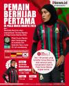 Infografis Pemain Berhijab Pertama Tampil di Piala Dunia Wanita 2023