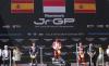 Pembalap Asal Jateng Cetak Sejarah, Raih Podium Tertinggi FIM JuniorGP Barcelona  