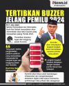 Infografis Menkominfo Tertibkan Buzzer Jelang Pemilu 2024