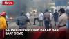 Aksi Saling Dorong dan Bakar Ban Warnai Demo di Rumah Dinas Pj Bupati Buton