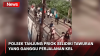 KRL Commuter Line Berhenti akibat Tawuran, Polsek Tanjung Priok Turun Tangan