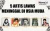 Infografis Deretan Artis Lawas yang Meninggal di Usia Muda