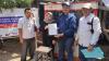Dapat Gerobak Gratis dari Partai Perindo, Pedagang Makanan di Sukabumi Terharu 