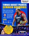 Infografis Timnas Basket Prancis Siap Hadapi FIBA World Cup 2023 di Jakarta