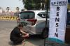 Suasana Uji Coba Tilang Uji Emisi di 5 Titik Jakarta - Bagian 1