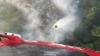 BNPB Padamkan Kebakaran TPA Sarimukti KBB Pakai Water Bombing 