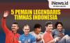 Infografis 5 Pemain Legendaris Timnas Indonesia Sepanjang Masa