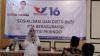 Bacaleg Partai Perindo Ratu Siti Romlah Bagikan KTA Berasuransi kepada Driver Ojol di Serang