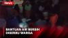 Warga Berebut Bantuan Air Bersih hingga Malam di Pandeglang