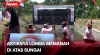 Unik ! Tradisi Lomba Memanah Di Atas Sungai dengan Mengenakan Busana Adat    