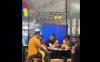 Viral Papa Muda Nongkrong Sambil Momong Anak, Netizen Takjub: Bisa Anteng Lho!