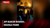  Rumah Terbakar di Pasar Kemis Picu Kepanikan Warga, Diduga Akibat Korsleting