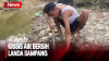 Kemarau Panjang, Warga Sampang Gali Lubang Kecil di Pinggir Sungai Cari Air Bersih