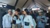 Jajal Kereta Api Cepat, Jokowi dan Raffi Ahmad Cs Disambut Antusias Warga Bandung